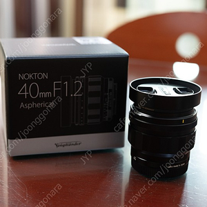 보이그랜더 녹턴 NOKTON 40mm F1.2 (소니 FE) 렌즈 판매합니다.