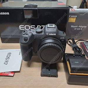 [판매] 캐논 eos R7 + eos R 마운트 어댑터