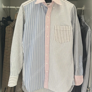 (택포) 드레익스 멀티 스트라이프 옥스포드 펀 셔츠 drakes multi stripe oxford fun shirt 버튼다운셔츠 체크셔츠 웨스턴셔츠 워크셔츠