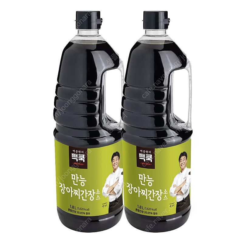 백종원의 만능 장아찌 간장소스 1.8L x 4개