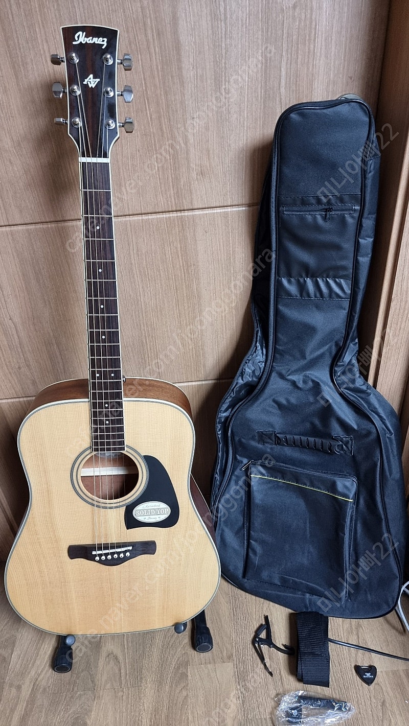 신품수준 탑솔리드 아이바네즈 어쿠스틱 Ibanez AW70 어쿠스틱 통기타