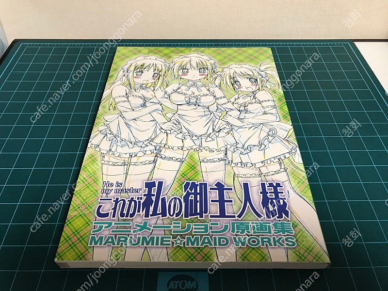 가이낙스 애니메이션 이 사람이 나의 주인님 원화집 아트북 화집 화보집 판매합니다