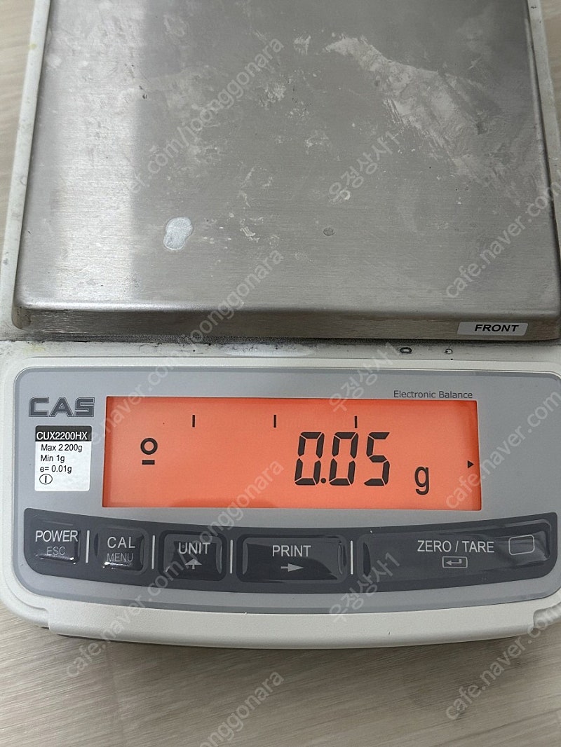 실험실용 CAS정밀전자저울 2.2kg/0.01g (CUX-2200HX)