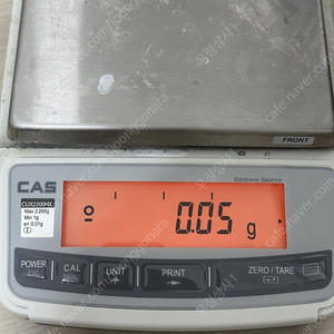 실험실용 CAS정밀전자저울 2.2kg/0.01g (CUX-2200HX)