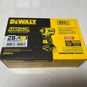 DeWALT 디월트 ATOMIC 20V MAX 무선 임팩 렌치 DCF921 DCF921B