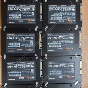 삼성 WD 2.5인치 SATA SSD 램덤 판매 120g 0.9만, 250g 2만