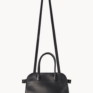 더로우 마고백 The Row Soft Margaux 10 Bag in Leather Marine 한가인 가방 금장 버전