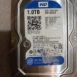 a1311,a1312호환 가능 1테라 HDD 적출 하이시에라 OS