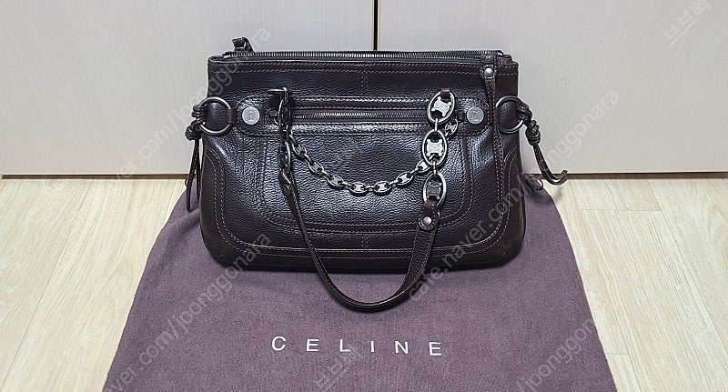 셀린느(Celine) 더블지퍼 숄더백