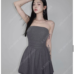 페일제이드 Tube Top Dress S