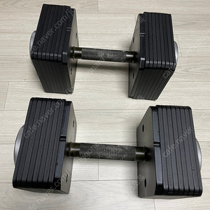 에프몬스터 퀵블럭 무게조절 덤벨 블랙(39kg*2)