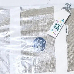 스타벅스 스타마일리지 RTD 가방 비닐미개봉 새제품