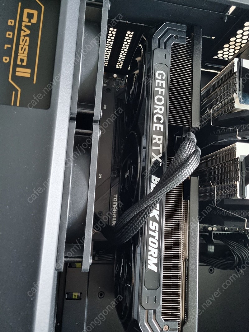 이엠텍 지포스 RTX 4080 SUPER BLACK STORM OC D6X 16GB 팜