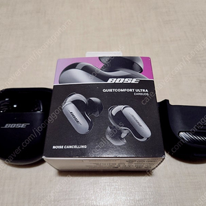 Bose (보스) QC 울트라 이어버드 (블랙) 풀박스 (충전기 보호케이스 포함)