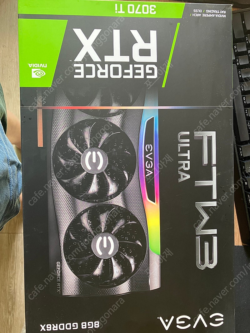 에브가 3070ti FTW 3팬