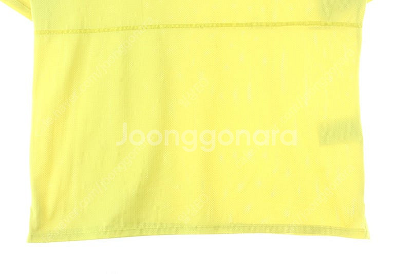 (XL) 나이키 반팔 티셔츠 노랑 빅 로고 기능성 한정...--3