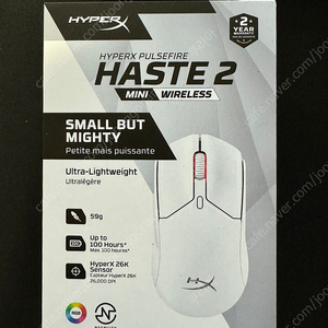 Hyper X Haste 2 미니 무선 마우스 미개봉