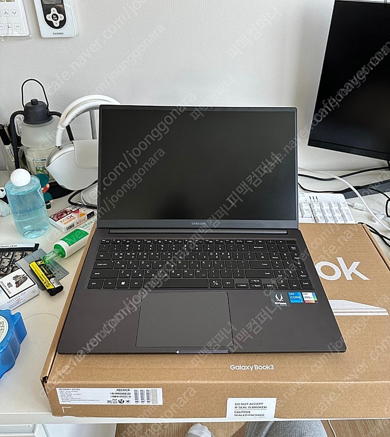 NT750XFT-A51AG 삼성노트북 갤럭시북3 풀박스 윈도우정품, 한글, 오피스포함 인텔 i5