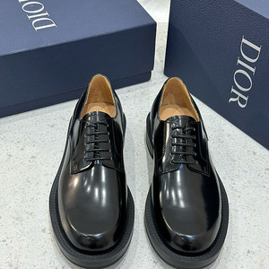 좌쓰 Dior Carlo Derby Shoes Calfskin 디올 카를로 더비 슈즈 카프스킨 드레스 슈즈 구두 / 블랙 유광 무광