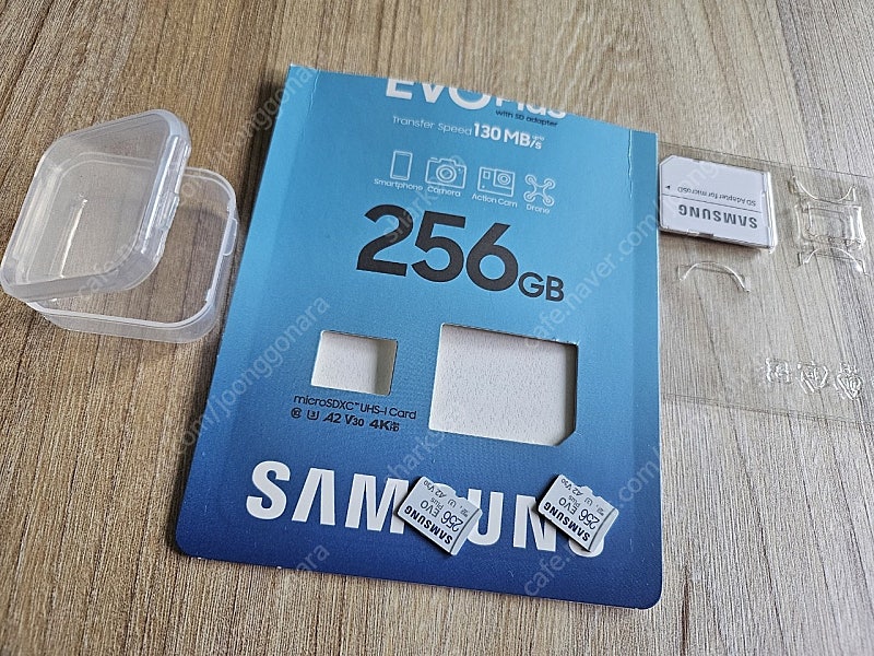 삼성 에보 플러스 256gb SD카드 팝니다