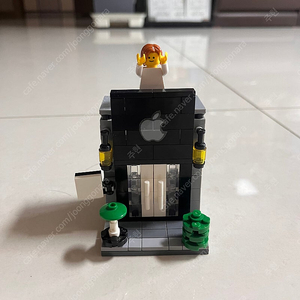 레고 호환 블럭 스트리트 애플 상점 + 레고 사람