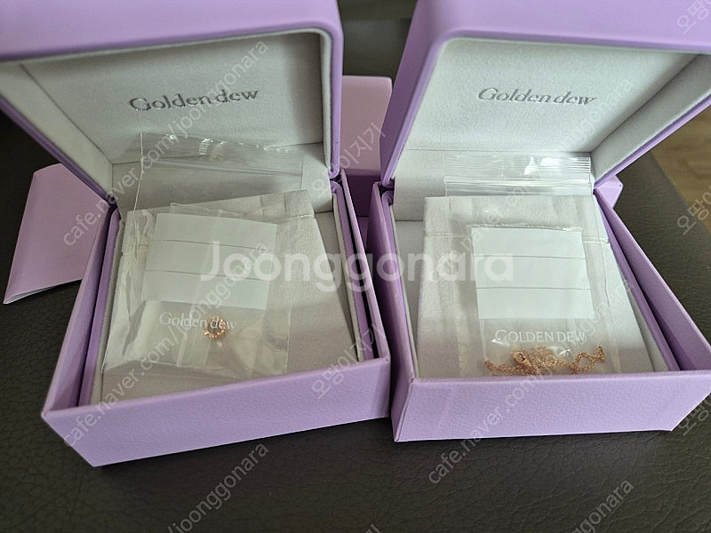 골든듀 듀이터널스 미니, 리링크 체인 로즈골드 판매합니다.--5