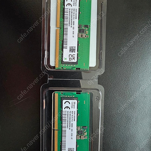 하이닉스 DDR5 5600 노트북용 메모리 8g 2개 팝니다.