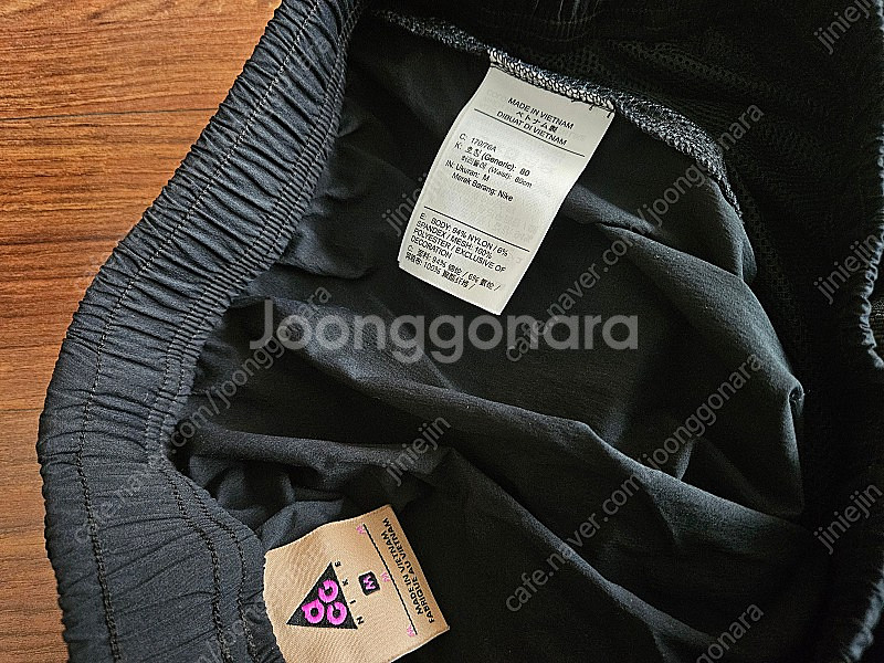 나이키 ACG 20SS 카고 쇼츠 블랙 80(M) 사이...--2