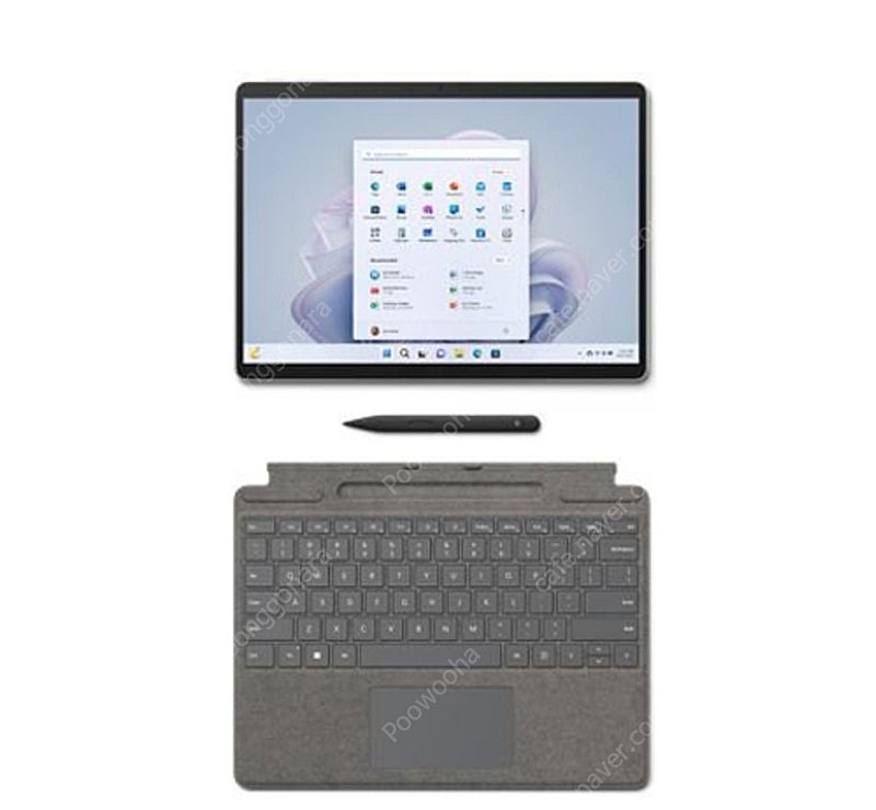 [새제품] 미개봉 서피스 프로9 i5 + 타입커버 키보드 + 심플펜