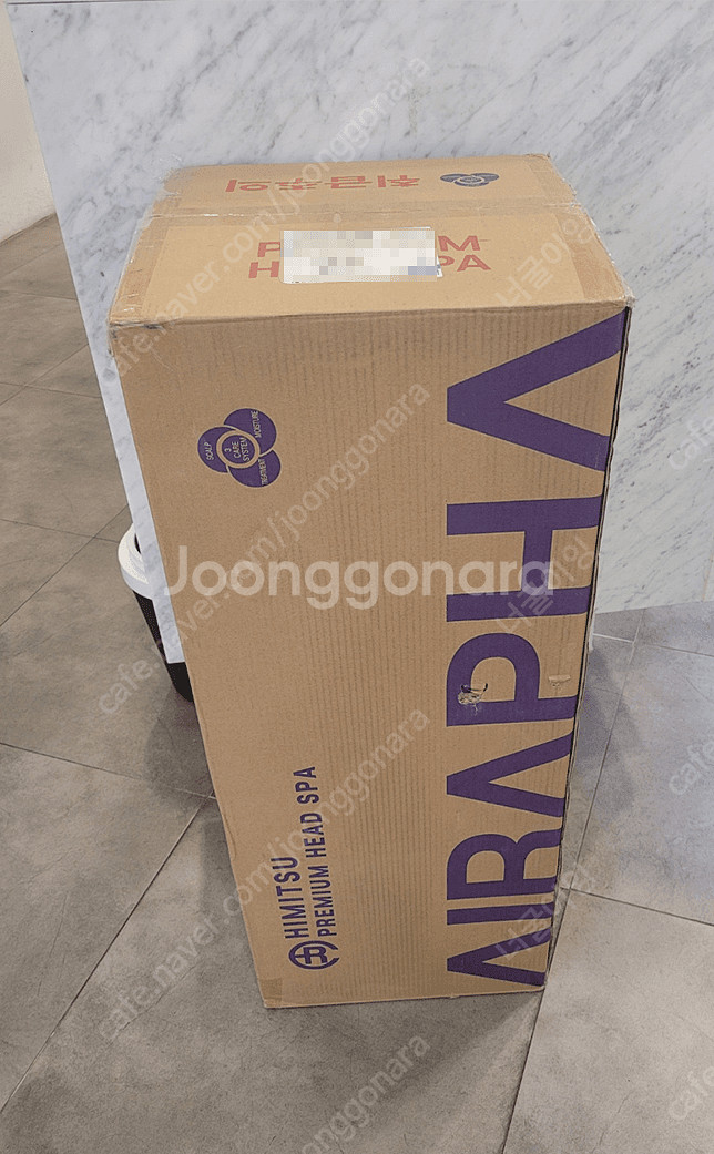 에어라파 히미쯔 스티머 미스트기 헤드스파 - 로즈골드 미개봉 신제품--1