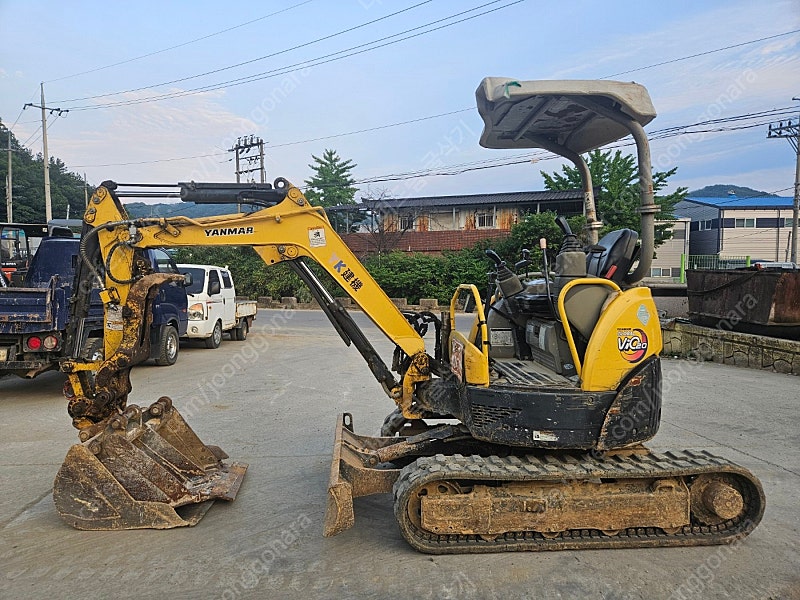 얀마 2톤 VIO20 2016년 코끼리집게 중고 미니포...--0