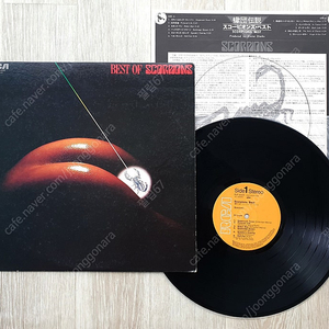 (LP 판매) 하드락 - 스콜피언스 (Scorpions) Best Of Scorpions 1979년 일본반