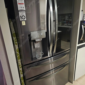 LG Dios 얼음정수기 냉장고 초특가 새것컨디션 f615sb35