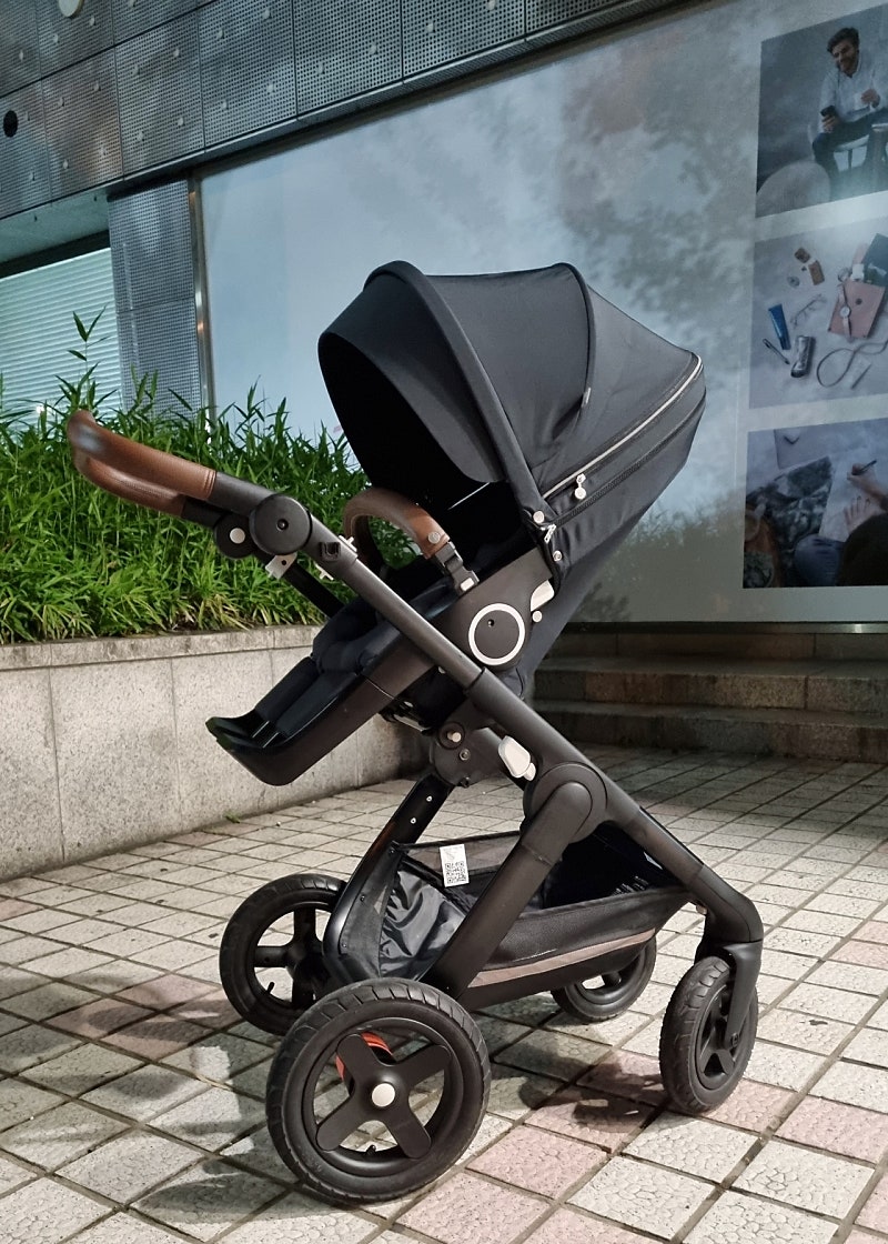 스토케 트레일즈 오프로드휠 올블랙 Stokke Trailz All black Offload Wheels