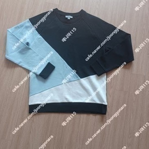 새상품 cos 코스 배색 블록 맨투맨 티셔츠 M (95~100)