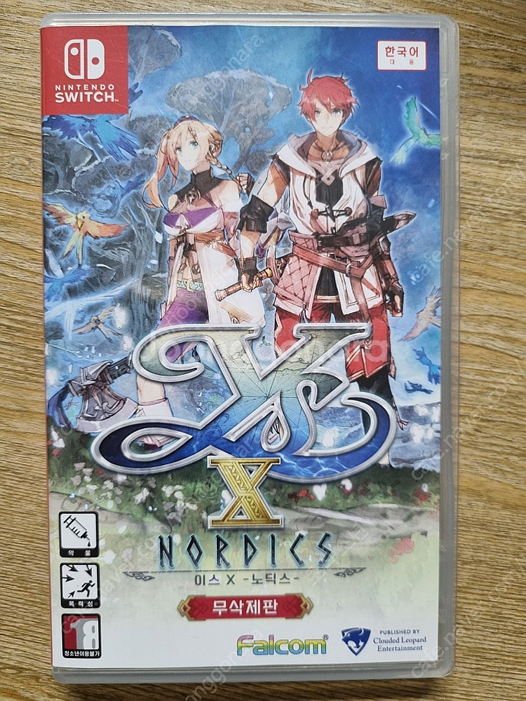 이스10 -노딕스- 무삭제판 스위치 게임칩--0