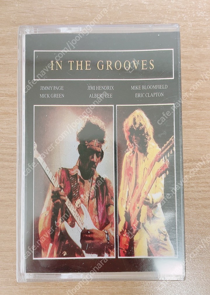 V.A. / In The Grooves- ﻿Jimmy Page, ﻿Jimi Hendrix, ﻿Mick Green, ﻿Eric Clapton 등/ 70년대 락 모음 (미개봉 테이프)