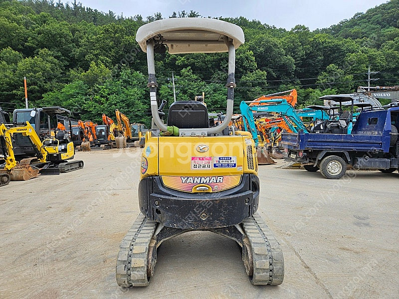 중고미니굴삭기 얀마 2톤 VIO20 2015년식 580...--2