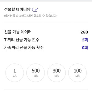 skt데이터 1기가 1500원