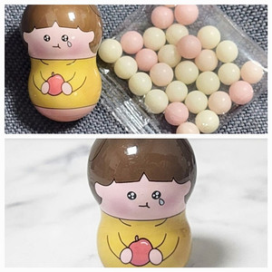 CU 샌드박스 프렌즈 오뚝이 토이캔디 새상품 24PCS