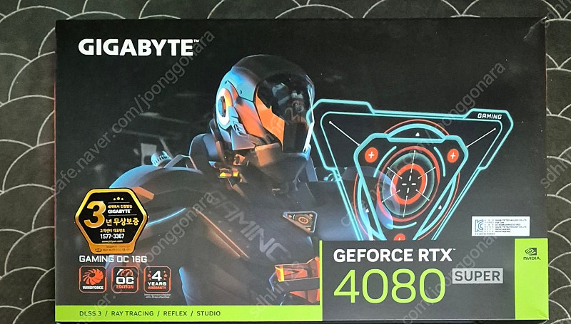 기가바이트 RTX 4080슈퍼 Gaming OC 판매합니다.