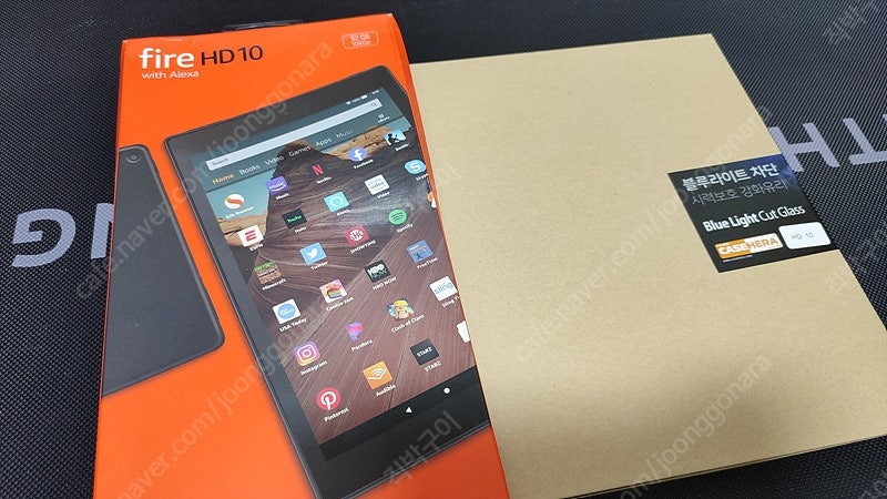 [미개봉/새제품] 아마존 Fire HD 10 Tablet (10.1" 1080p full HD display, 32 GB) - Black (2019 Release) 팝니다.