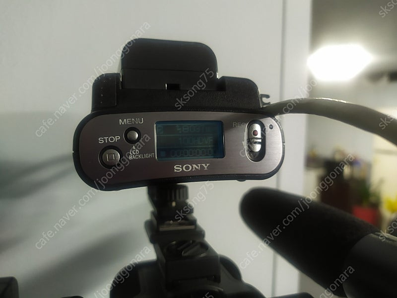 소니 방송용 캠코더 SONY HVR-Z1N+DR60 (60만)--4