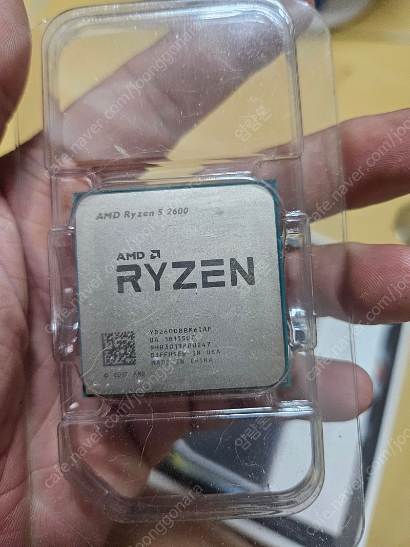 라이젠 2600x CPU 판매합니다