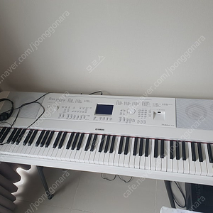 야마하 DGX-660 피아노 화이트 + 커즈와일 스탠드