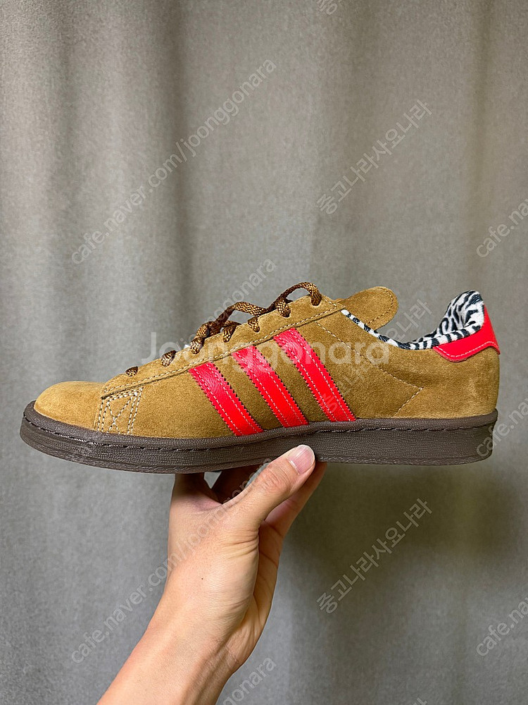 아디다스 x 엑스라지 캠퍼스 80s 메사 레드--2