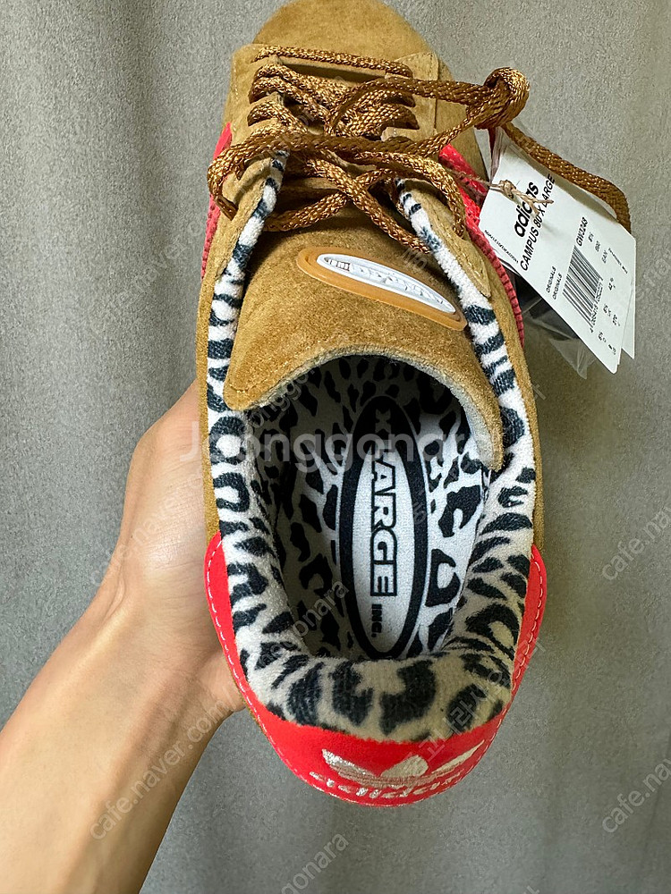 아디다스 x 엑스라지 캠퍼스 80s 메사 레드--4