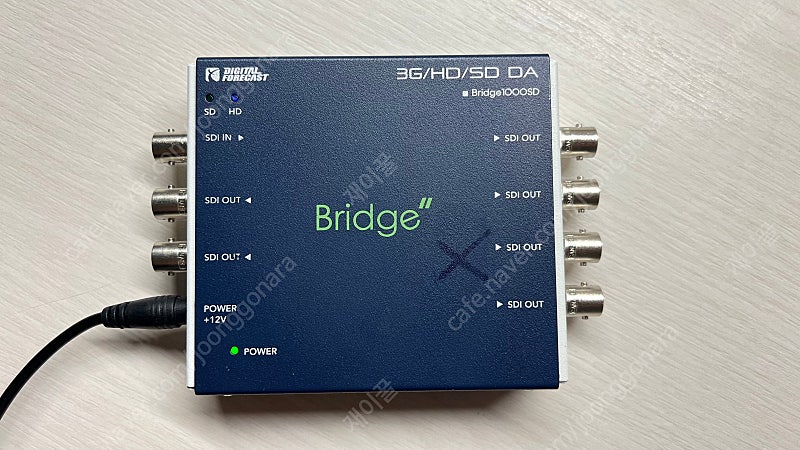 브릿지 Bridge1000 SD-6 / SD-SDI 6채널 분배기 팝니다.