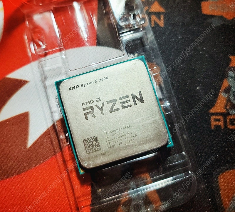 CPU AMD 라이젠5 2600 팝니다