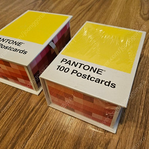 (미개봉) 팬톤 컬러칩 100 엽서